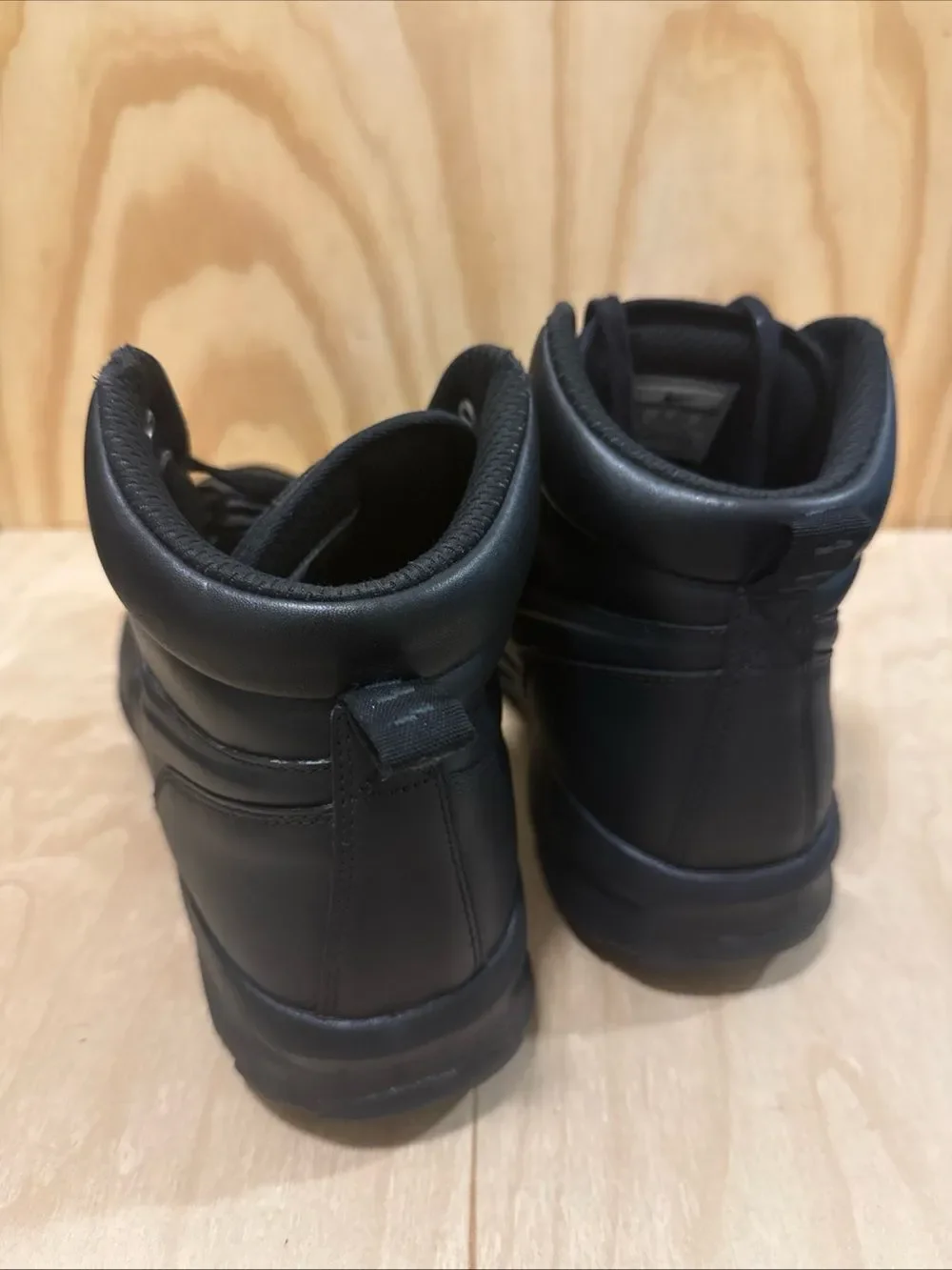 Nike ACG 2015 black leather Shoes/boots , Mens Size 13